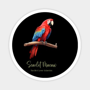 Scarlet Macaw - The Bird Lover Collection Magnet